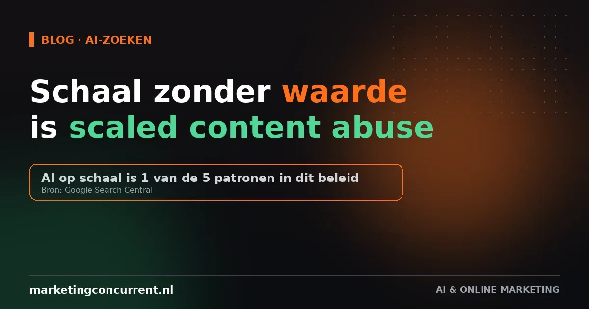 AI-gegenereerde productbeschrijvingen op schaal: zo voorkom je dat Google je webshop als spam ziet