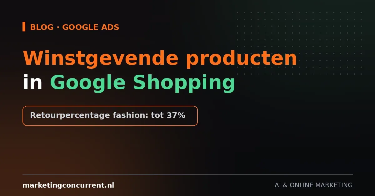 Welke producten het doen in Google Shopping, en welke nooit winstgevend worden