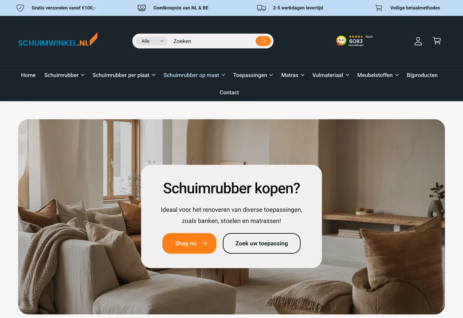 Schuimwinkel website