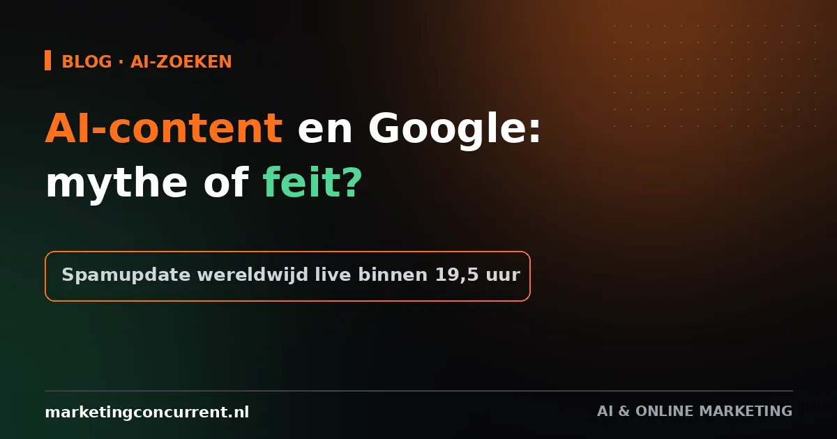 Straft Google AI-content af? Mythes en feiten over scaled content abuse
