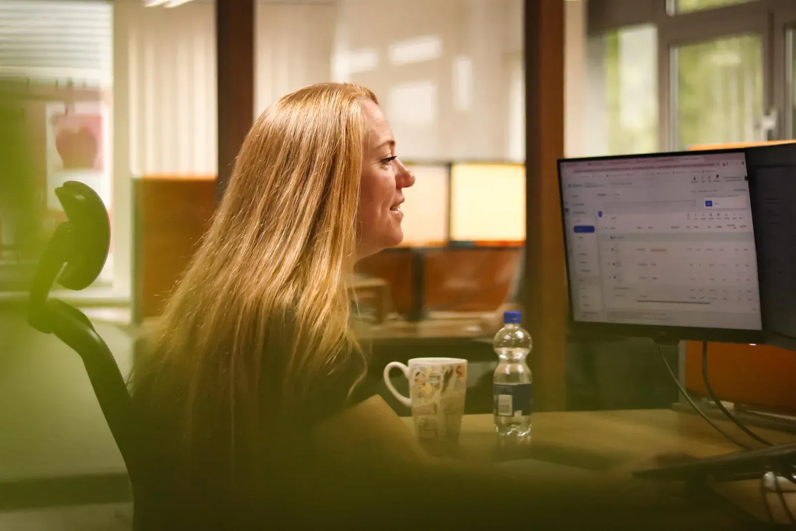 Het team van MarketingConcurrent aan het werk