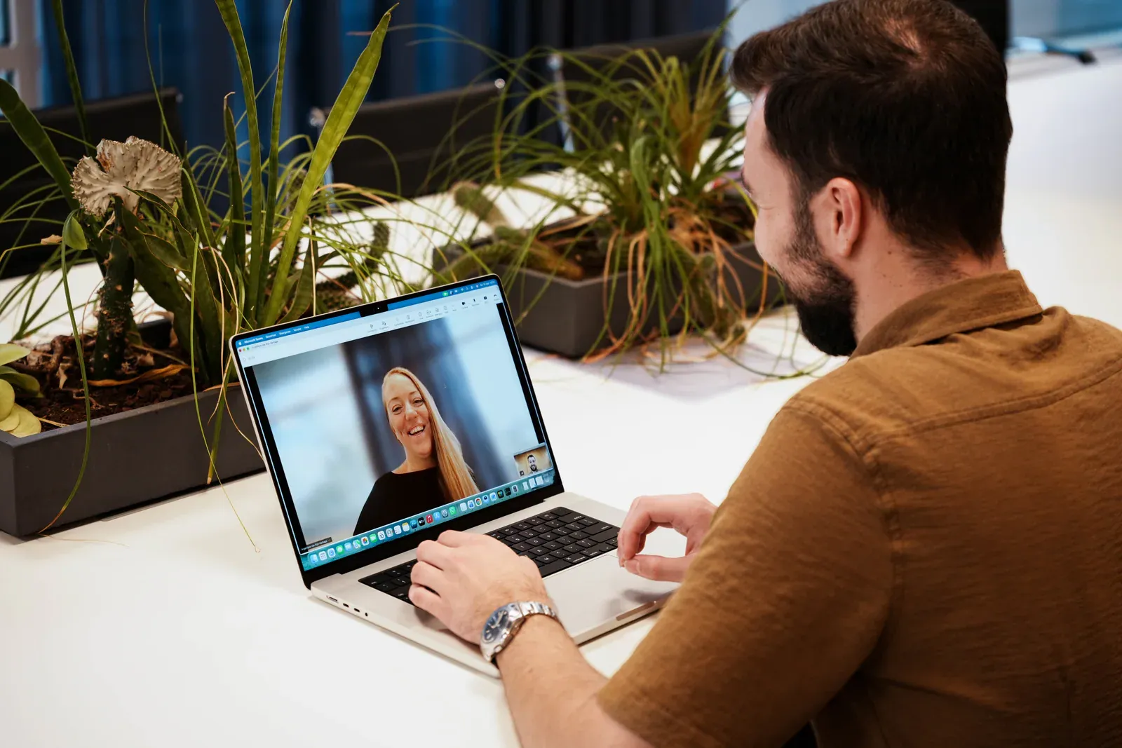 Persoonlijk adviesgesprek met een klant van MarketingConcurrent