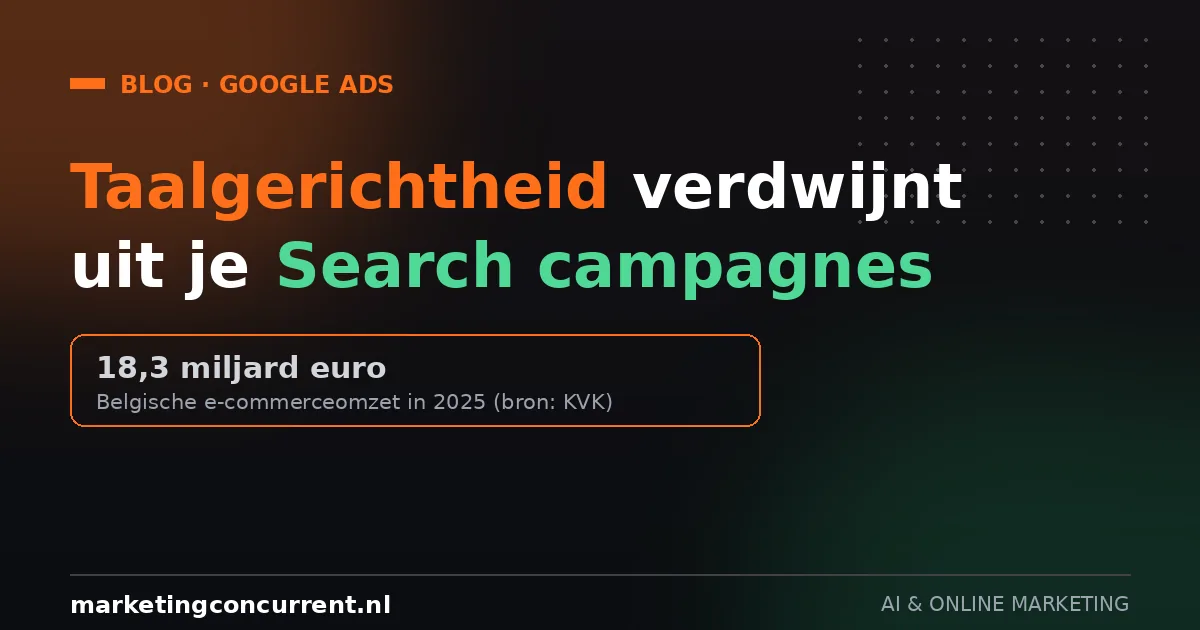 Language targeting disappears from Google Ads: what it means for multilingual campaigns