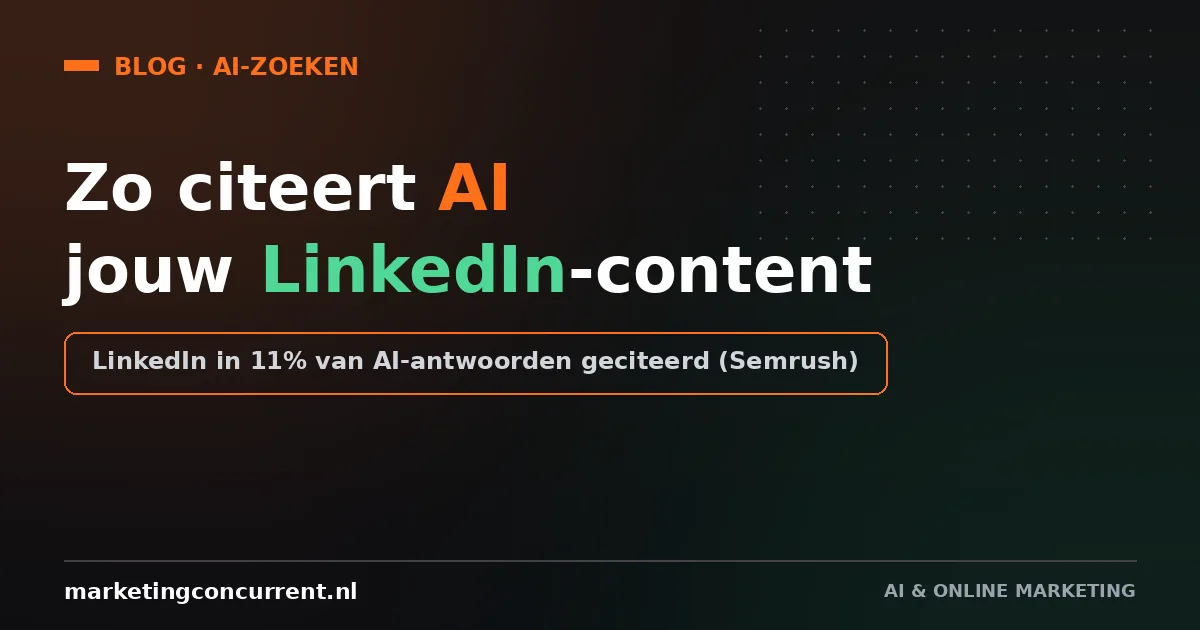 How to get AI search engines to cite your LinkedIn content