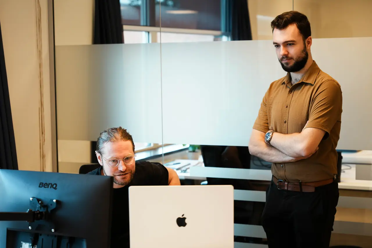 Persoonlijk adviesgesprek met een klant van MarketingConcurrent